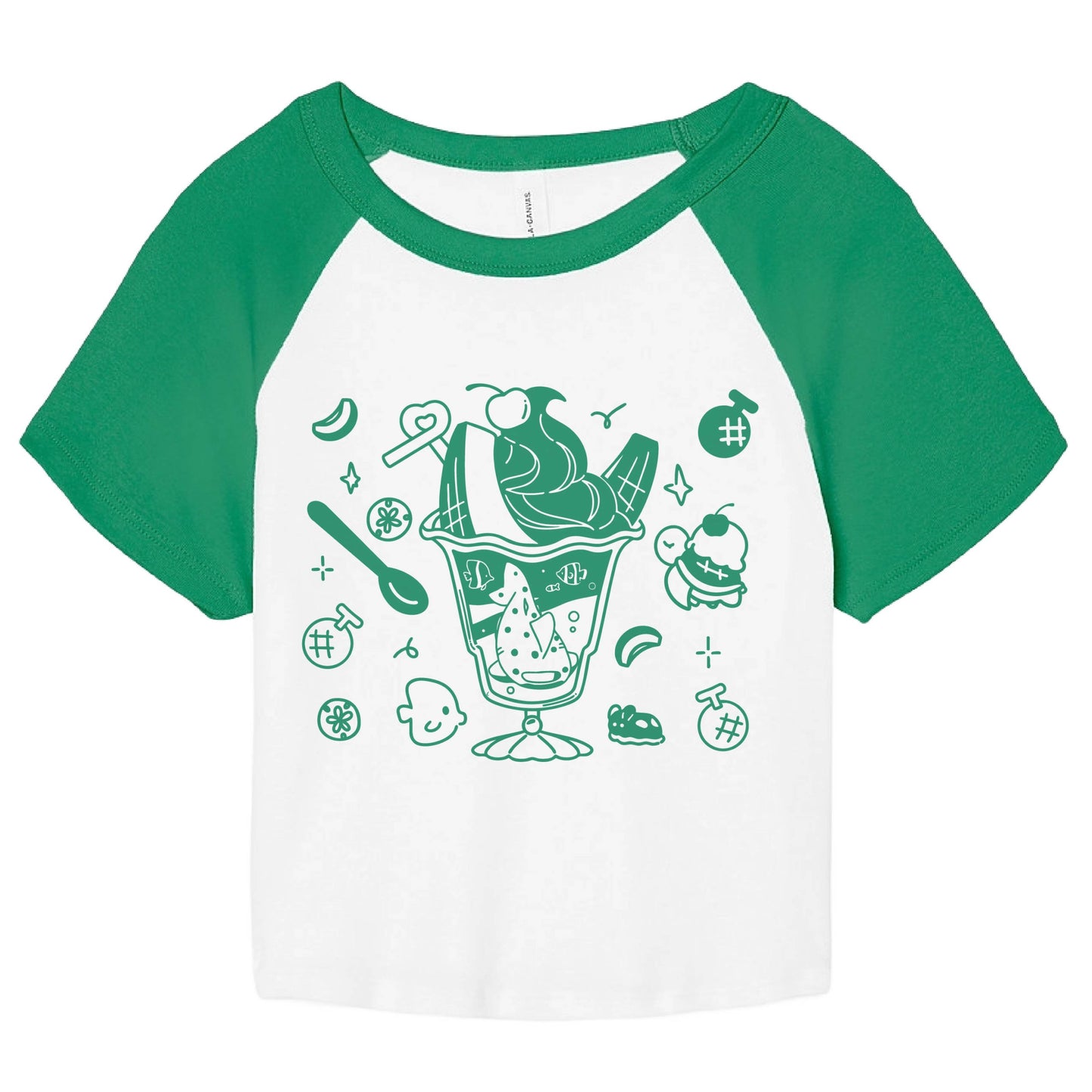 Melon Soda Baby Tee Shirt