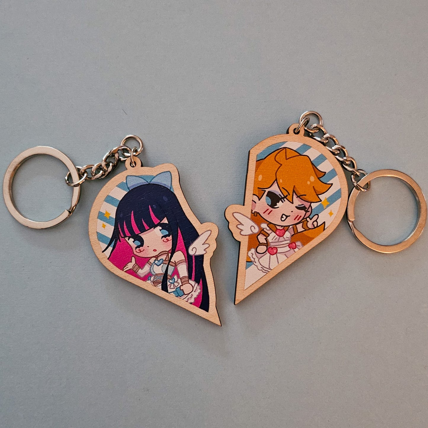 Angels Heart Keychain