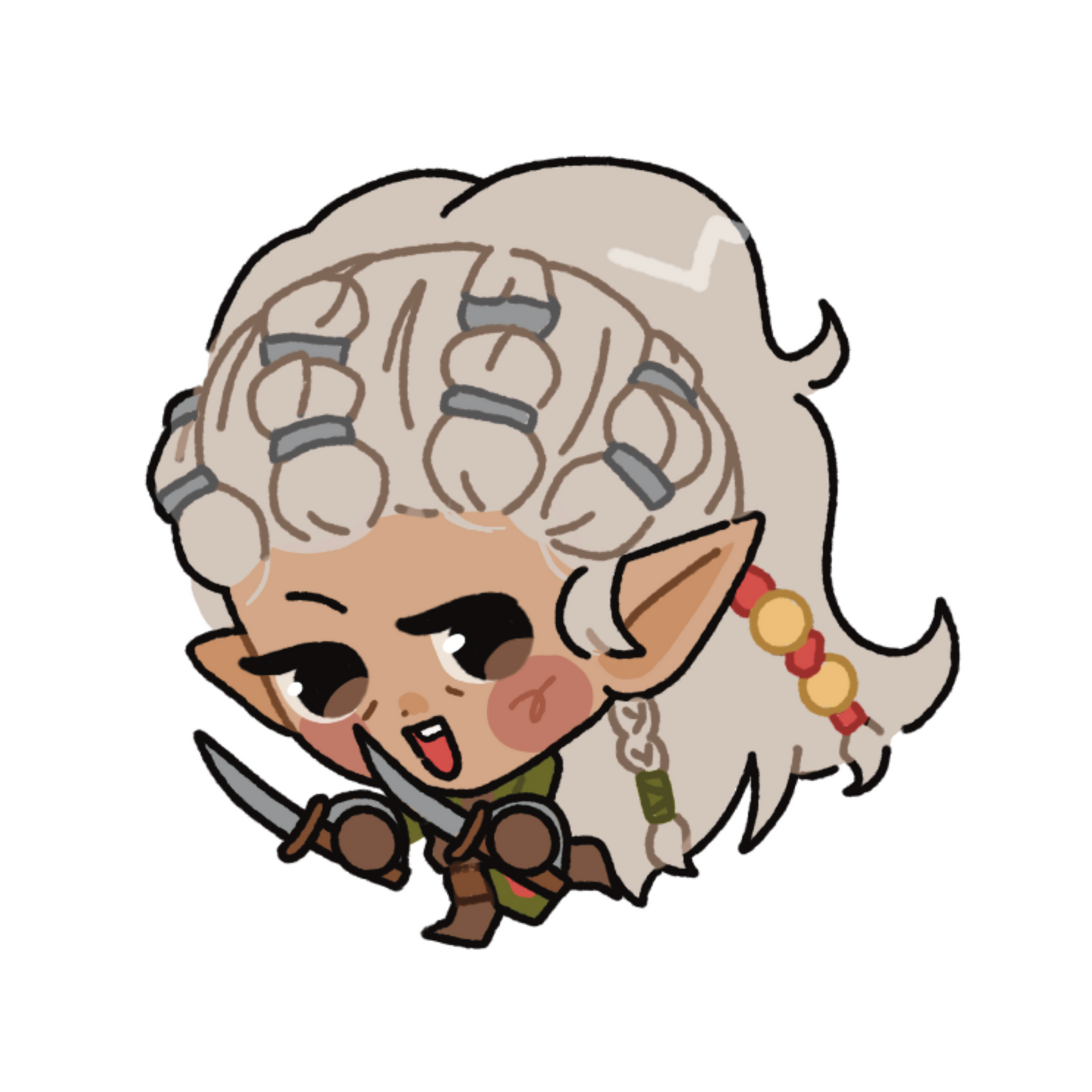 BG3 Vinyl Stickers