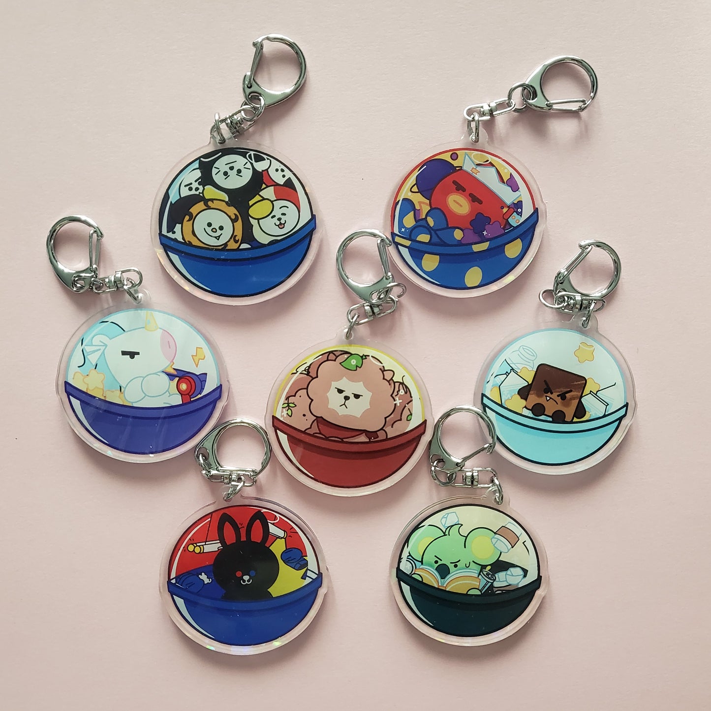 BT21 Keychains